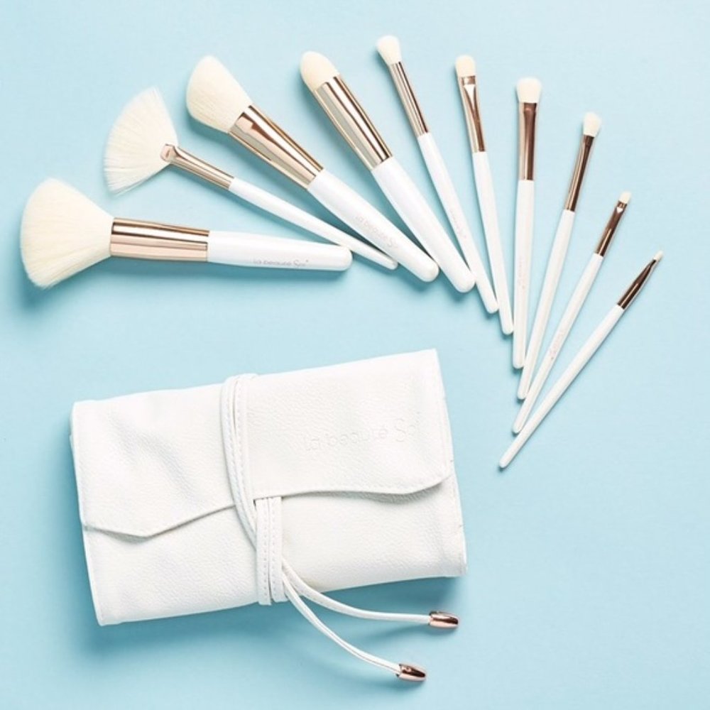 la beaute Soi 10 piece Makeup Brush Set